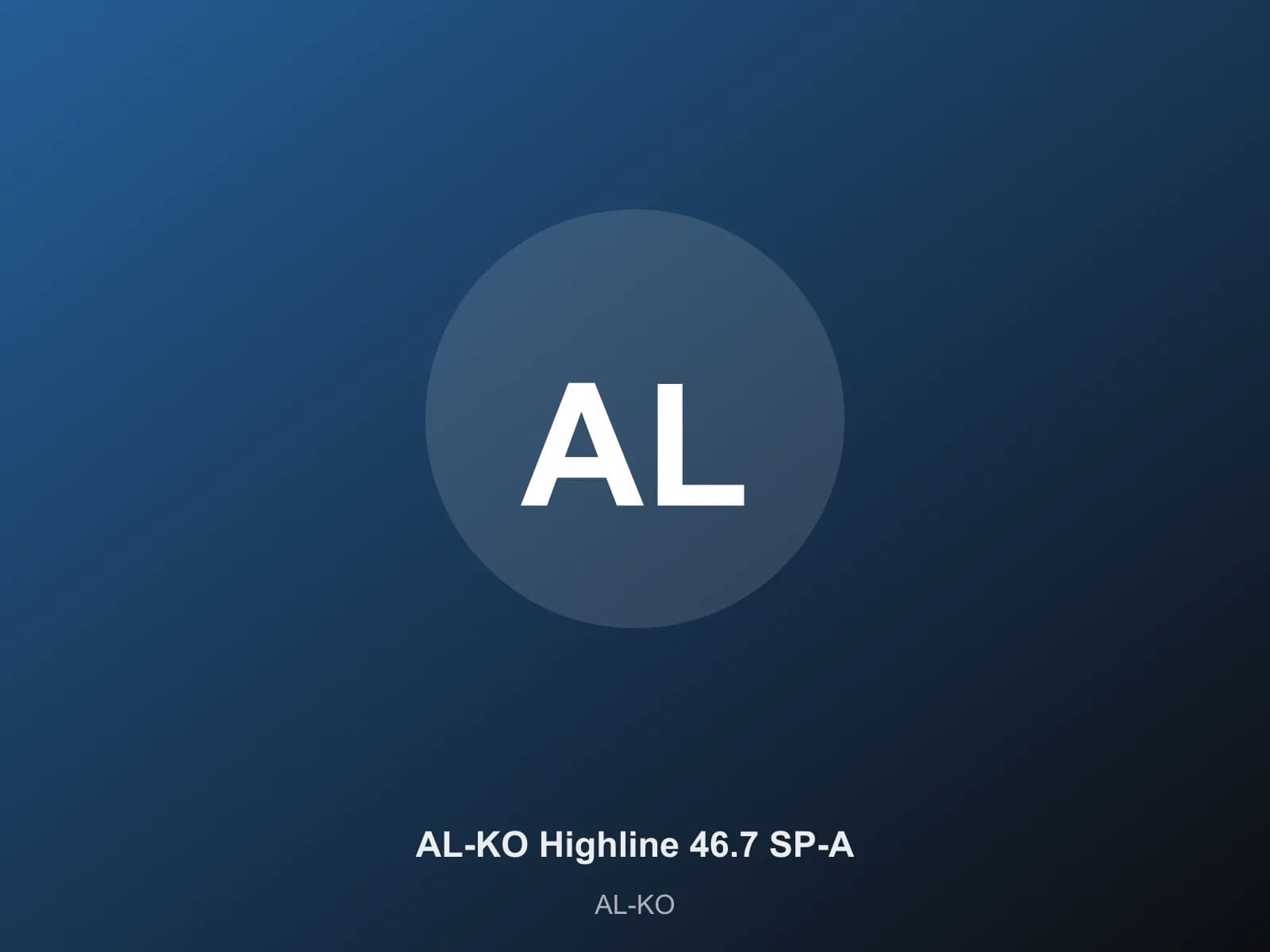 AL-KO Highline 46.7 SP-A