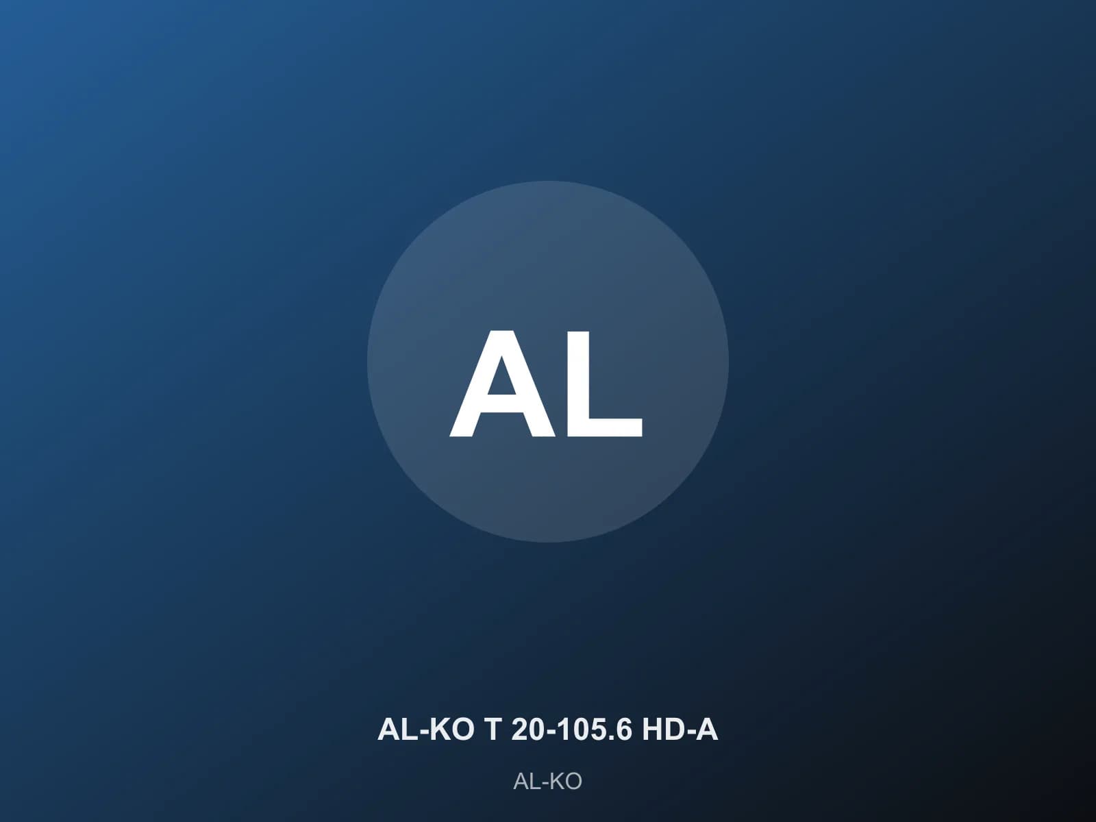 AL-KO T 20-105.6 HD-A
