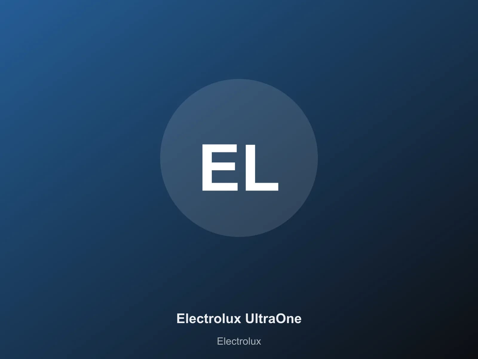 Electrolux UltraOne