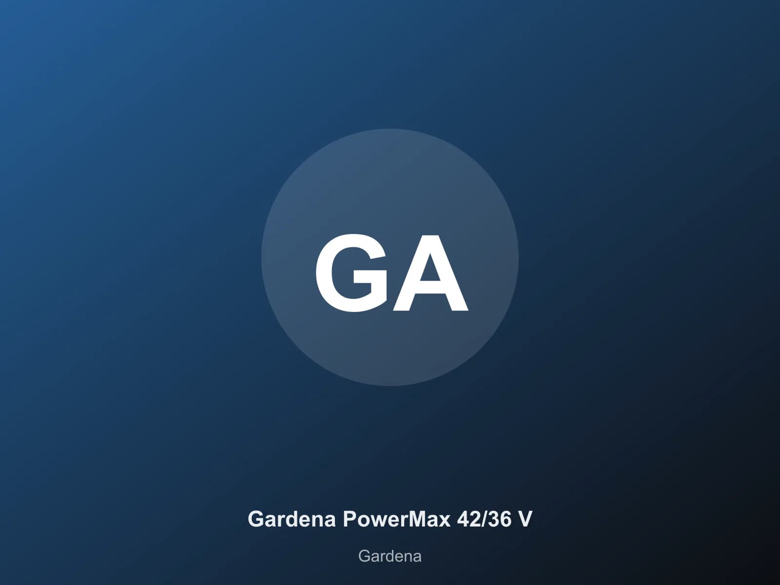 Gardena PowerMax 42/36 V