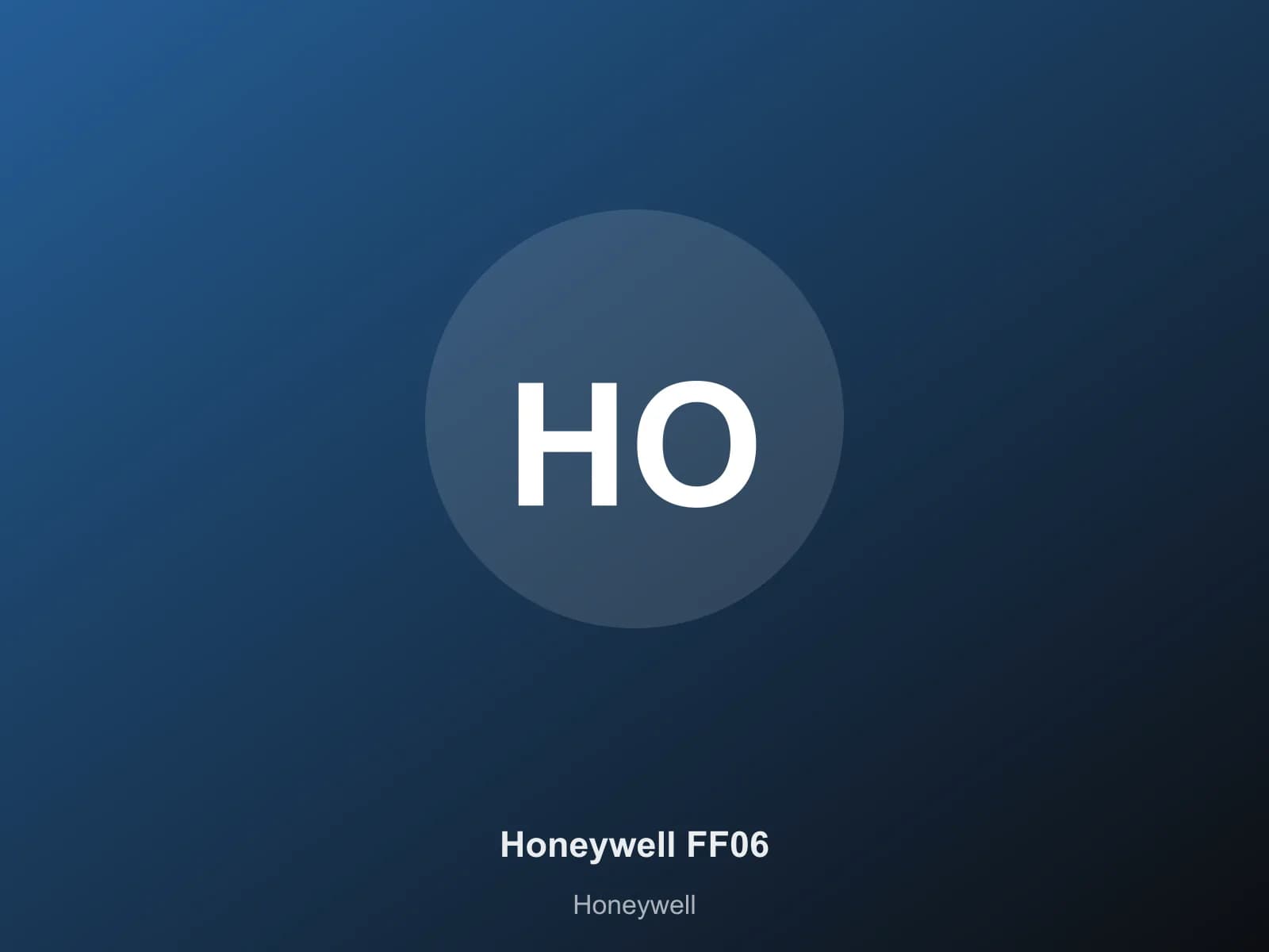 Honeywell FF06