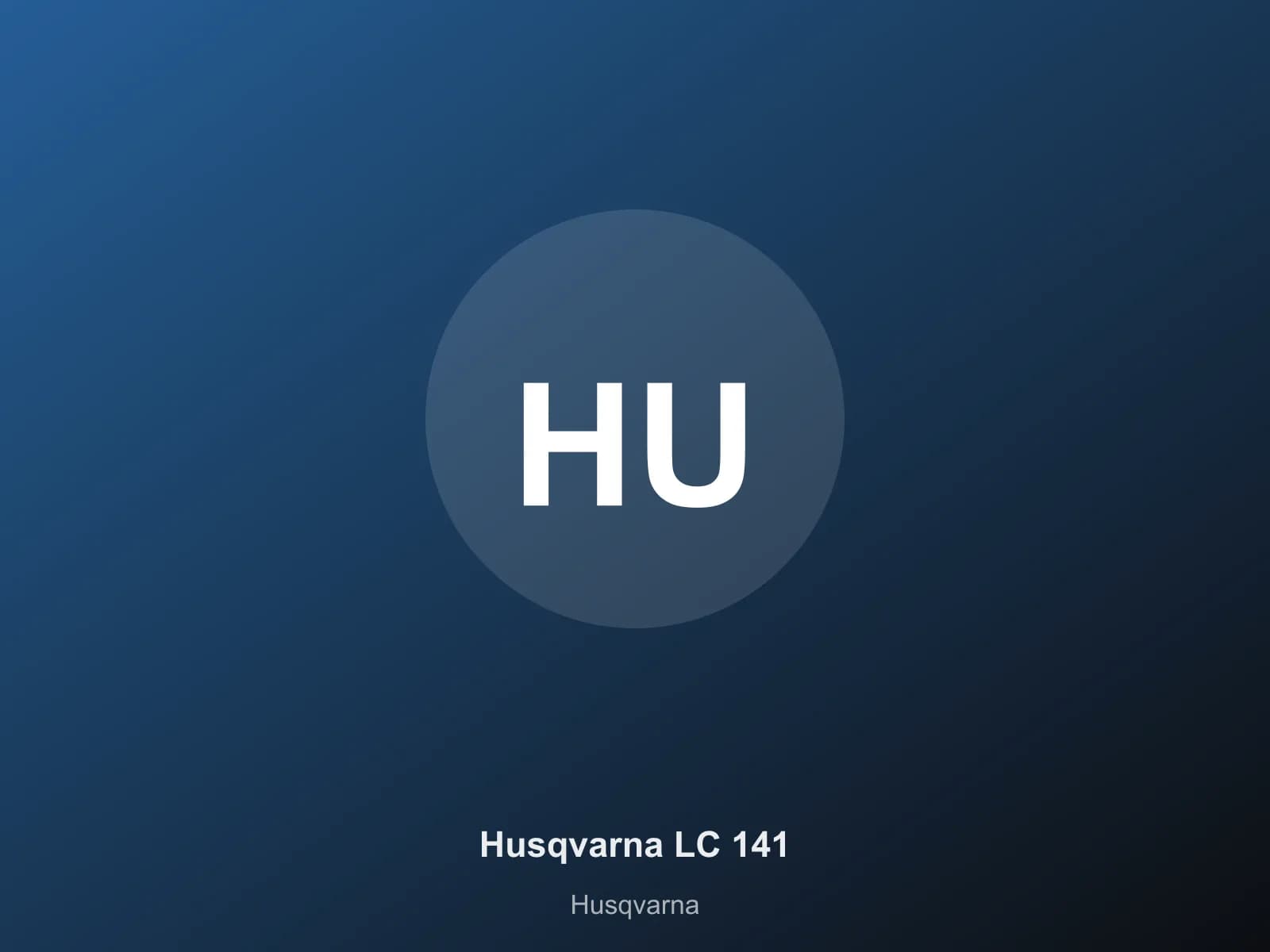 Husqvarna LC 141