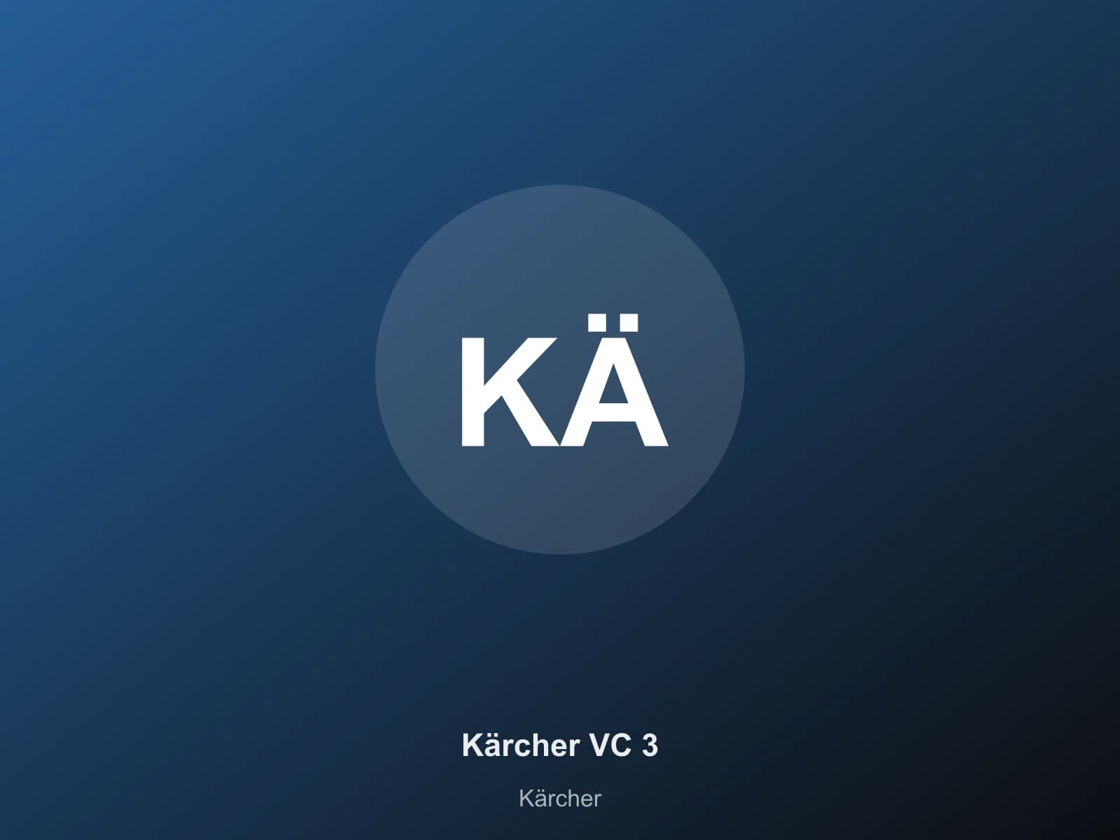 Kärcher VC 3