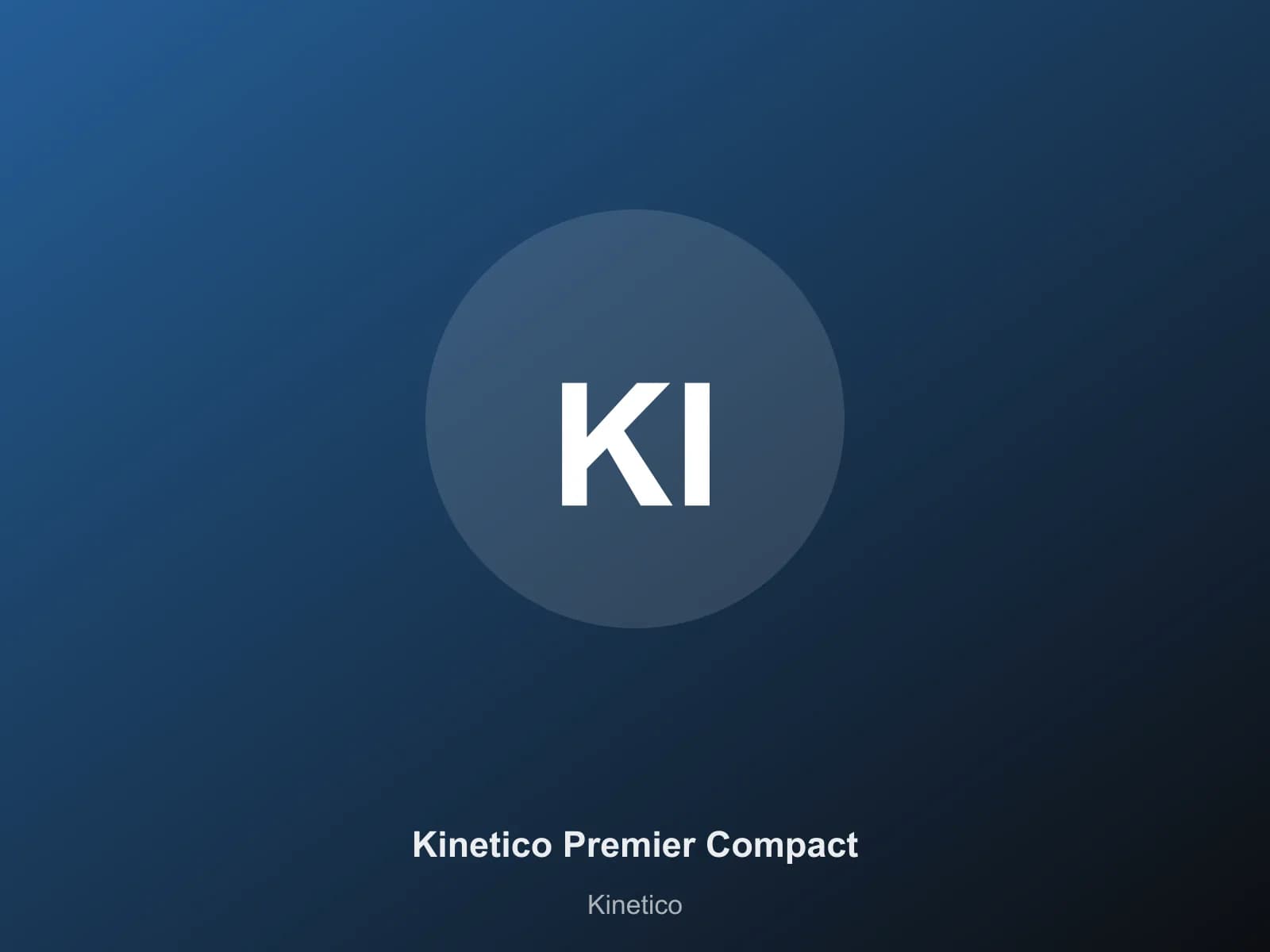 Kinetico Premier Compact