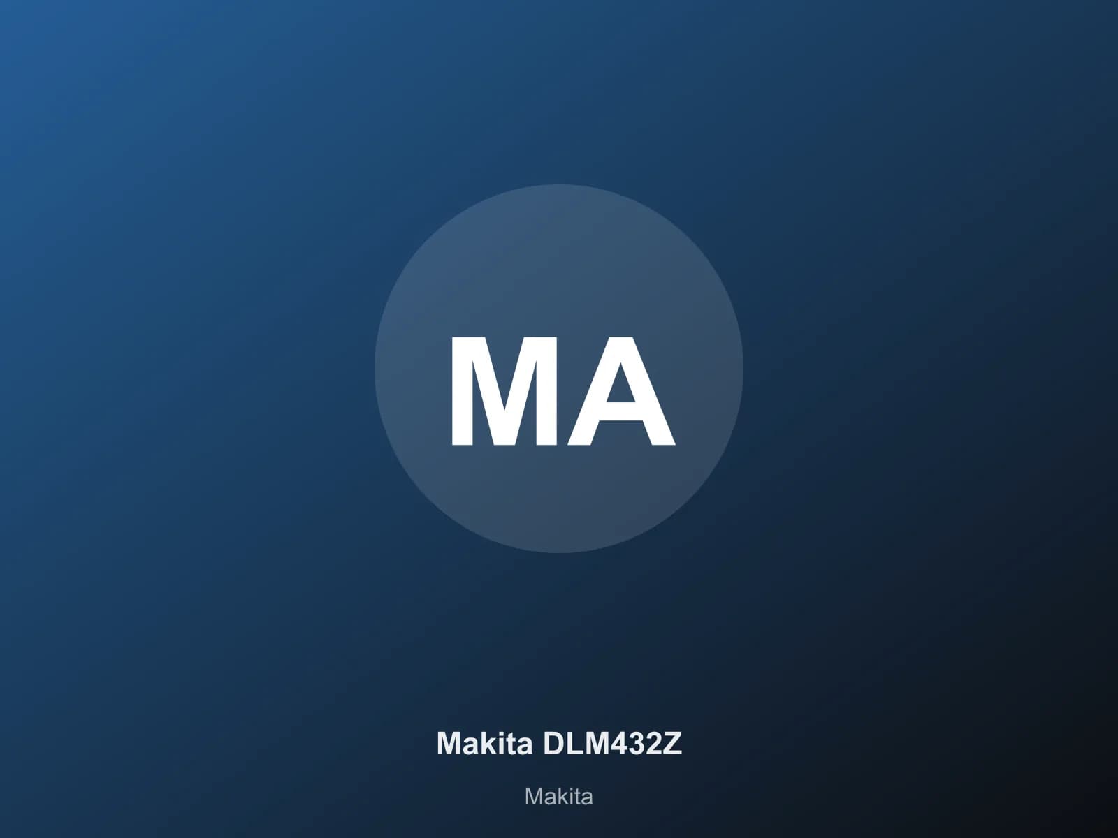 Makita DLM432Z