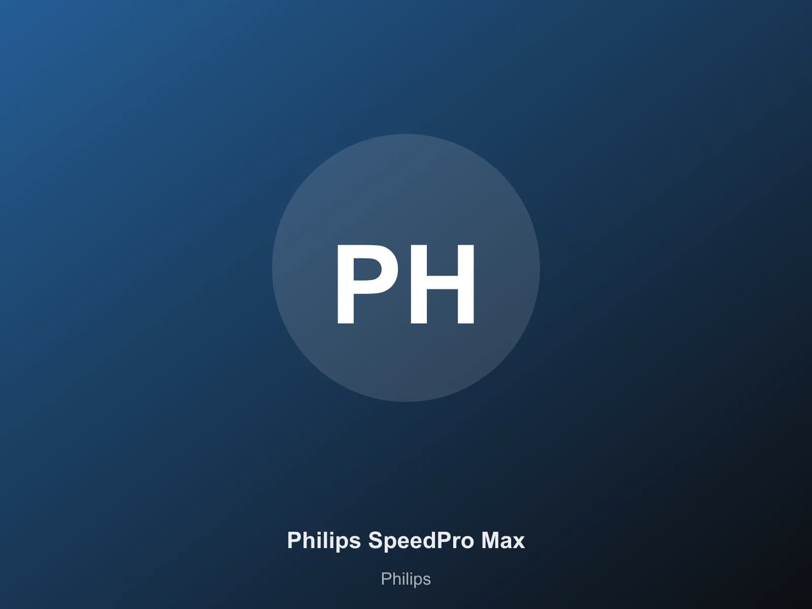 Philips SpeedPro Max