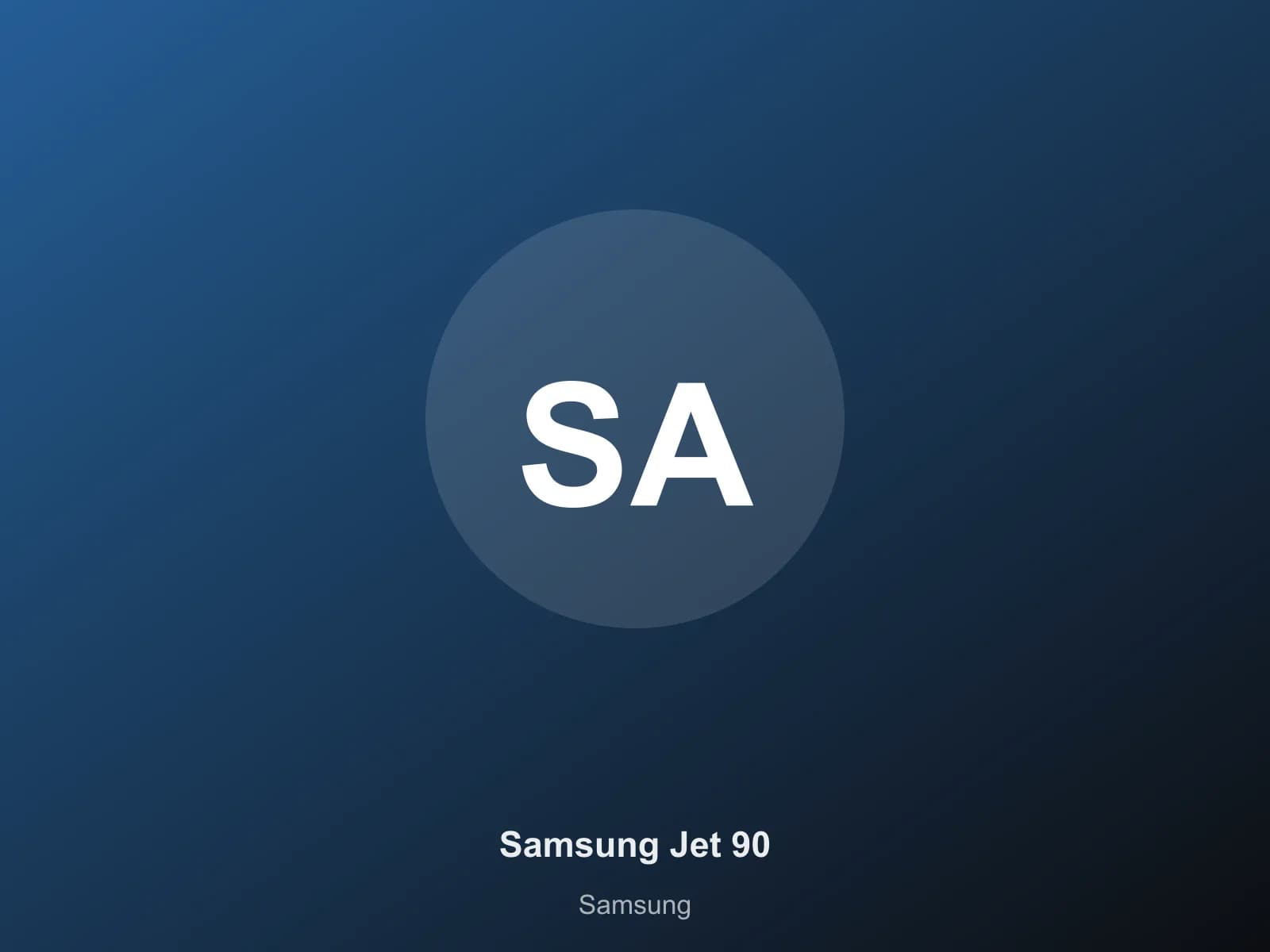 Samsung Jet 90