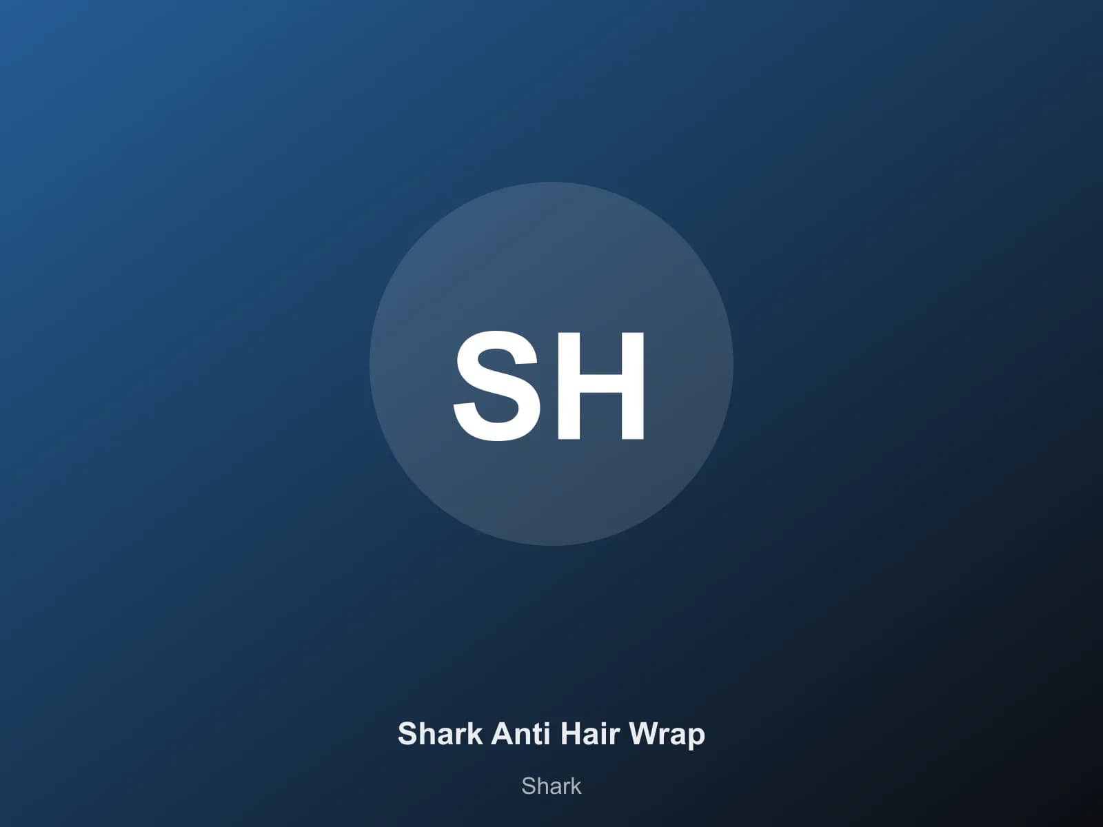 Shark Anti Hair Wrap