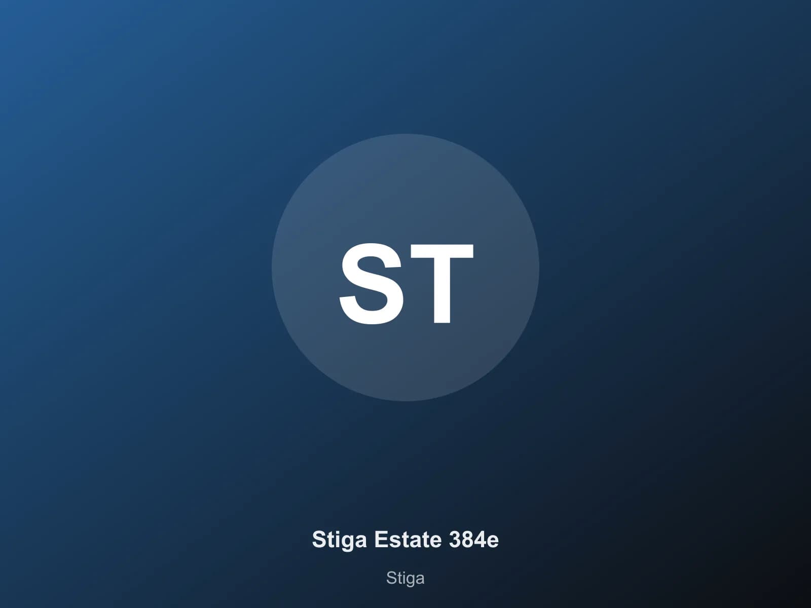 Stiga Estate 384e