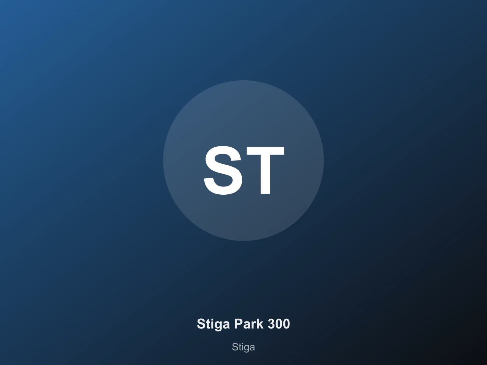 Stiga Park 300