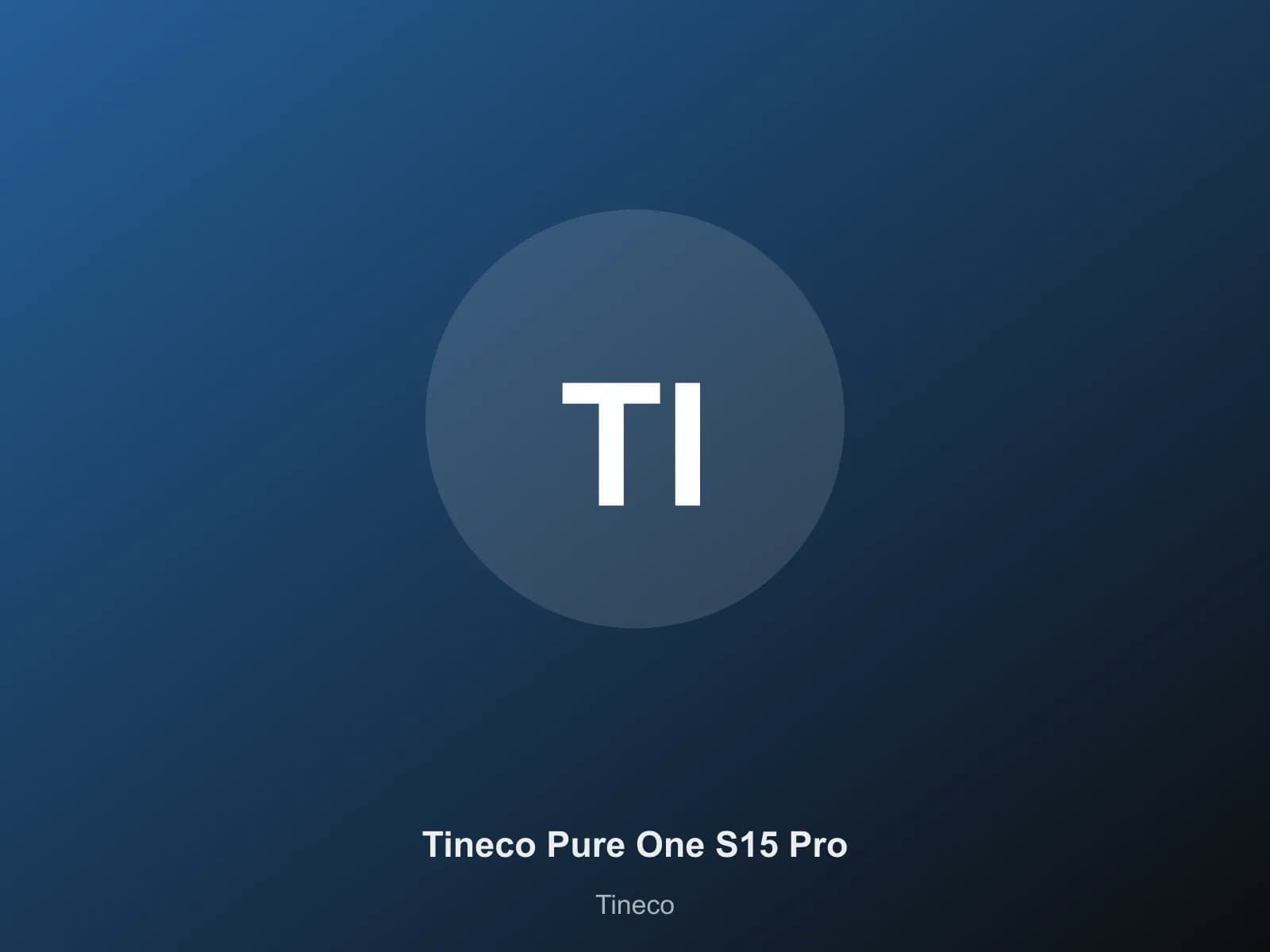 Tineco Pure One S15 Pro