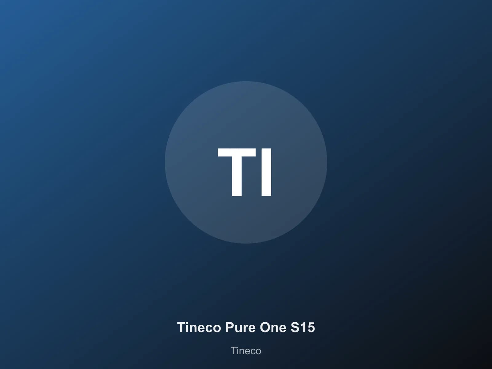 Tineco Pure One S15