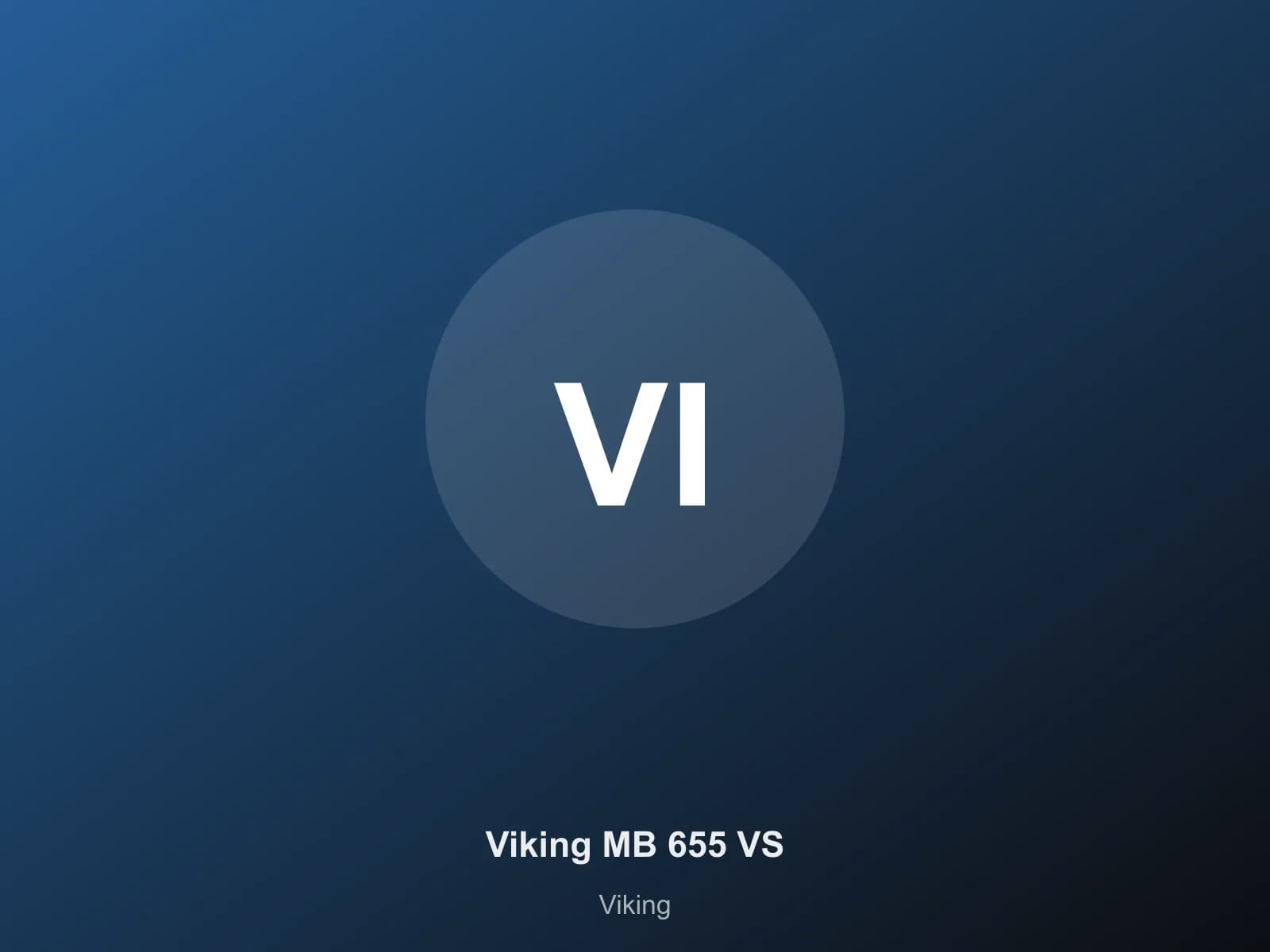 Viking MB 655 VS
