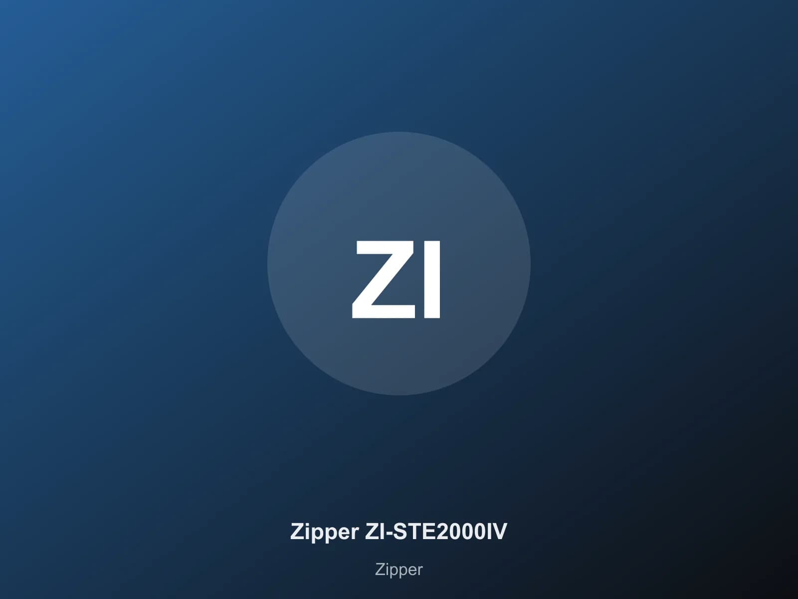 Zipper ZI-STE2000IV